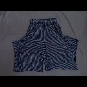 High waisted loose pants